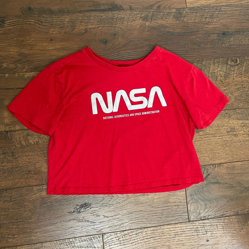“NASA” Crop Tee